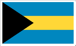 Bahamas Flag Decal