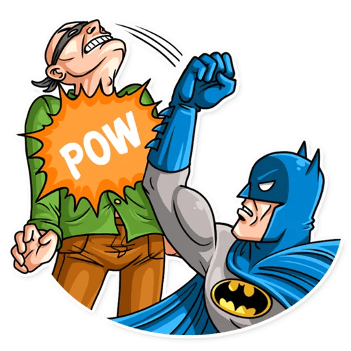 batman comic book_sticker 29