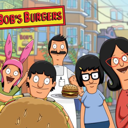 Bobs Burgers FAMILY Color Sticker 2