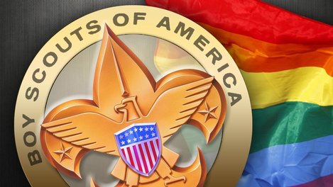 Boy Scouts Gay Ban Sticker