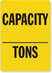 Capacity Sign 1