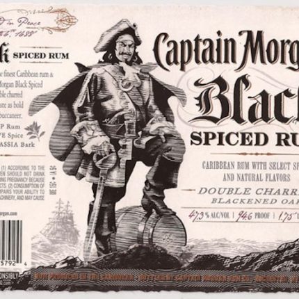 CAPTAIN MORGAN BLACK LABEL