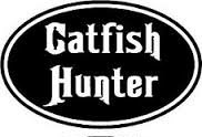 Catfish Hunter Oval Decal
