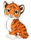 cub scout baby-tiger-sticker