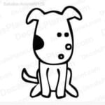 Dog Decal 748