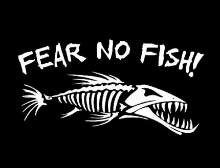 fear no fish die cut decal 3