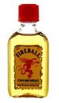 Fireball Whisky Miniature Bottle Shaped Sticker