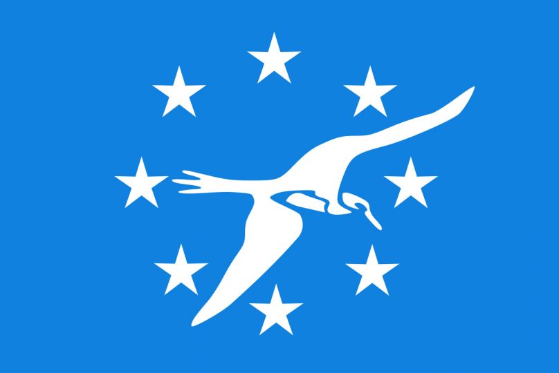 Florida Corpus Christi City Flag Sticker