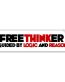 free thinker logic and reason bumper_sticker