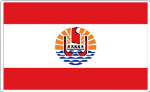 French Polynesia Flag Sticker