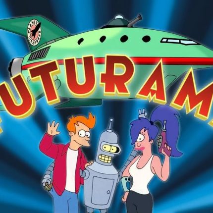 Futurama Logo Sticker