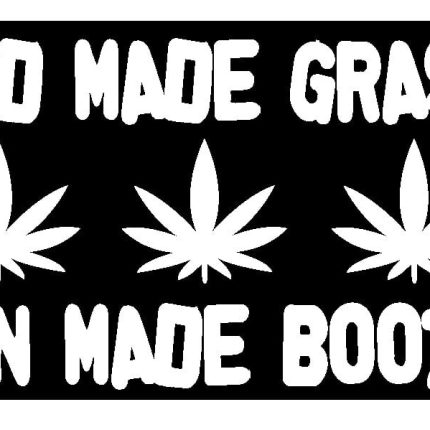 God Make Grass Decal