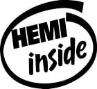 HEMI Inside Decal