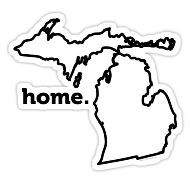 Home Michigan Sticker