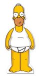 homer standing in undies sticker