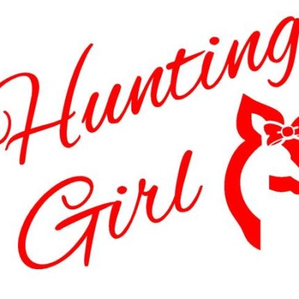 Hunting Girl with Doe Decal