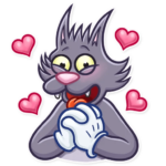 itchy and scratchy funny cartoon sticker 8