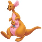 Kanga_Winnie_the_Pooh with baby sticker