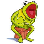 kermit the FROG muppet show_sticker 8