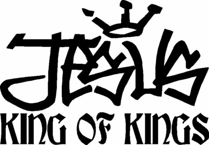 King of Kings Die Cut Vinyl Decal Sticker