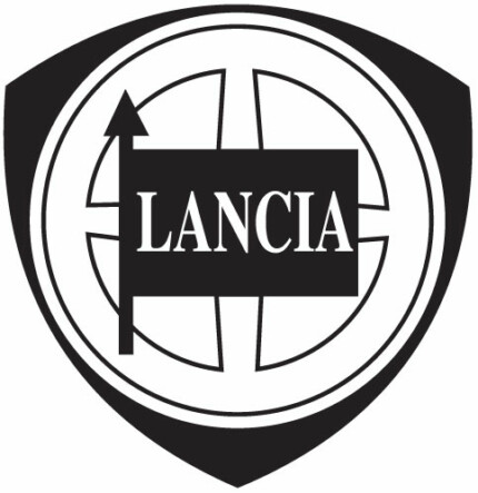 Lancia Diecut Logo Sticker