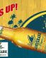 LANDSHARK FINS UP BEER STICKER