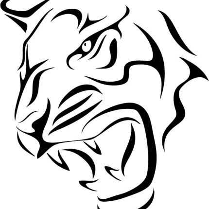 Lion Tribal Vinyl Decal