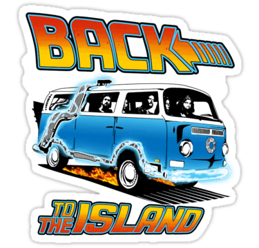 LOST Back To The Island Sticker