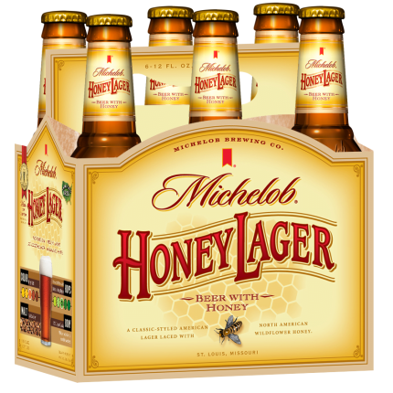 Michelob Honey Lager Six Pack Decal