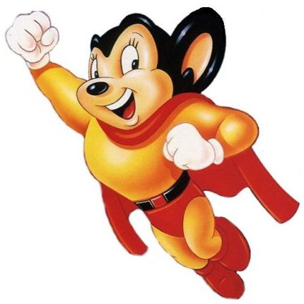 Mighty Mouse Color Sticker 2