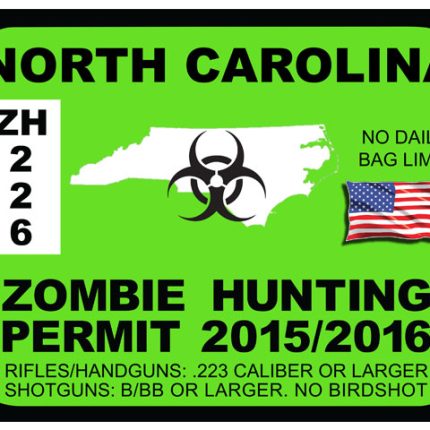 NORTH CAROLINA ZOMBIE