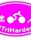 Oval Running Decals iTRI Harder Sticker M