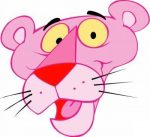 Pink Panther Car Stickers 7