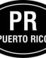 Puerto Rico Oval Decal