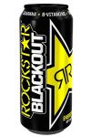 Rockstar BLACKOUT energy drink can shaped sticker