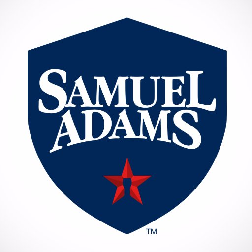 Samuel Adams Shield Shaped Sticker