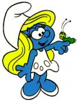 Smurfette decal 2