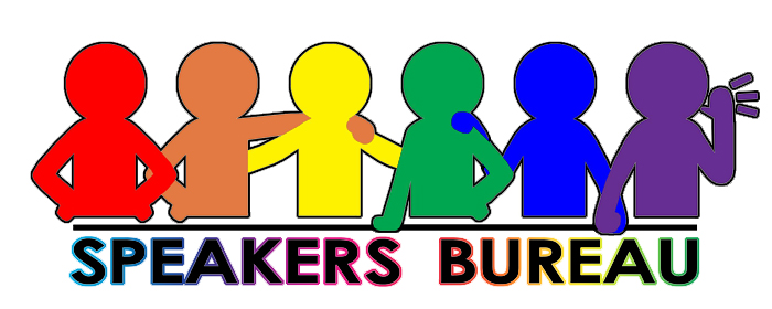 speakers bureau bumper sticker