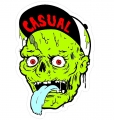 Walking Dead Zombie Sticker 02