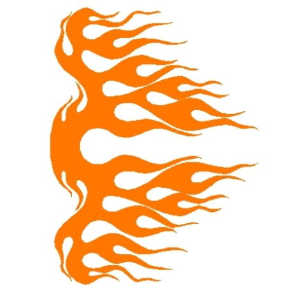 055 - Flame Decal Designs