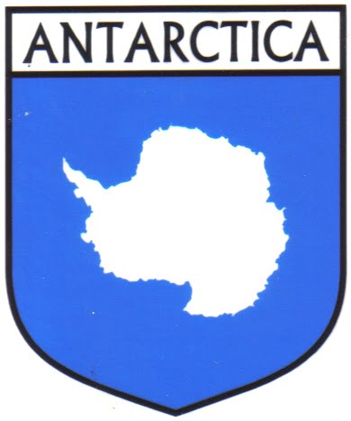 Antarctica Flag Crest Decal Sticker