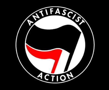 anti-fascist-action-anti-racism-round sticker