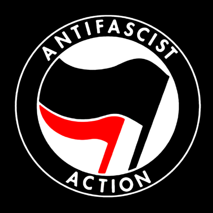 anti-fascist-action-anti-racism-round sticker