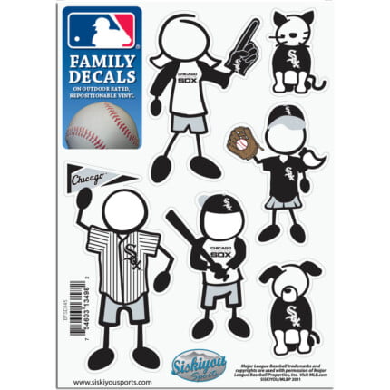 White Sox Stick Family Decal Pack