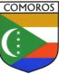 Comoros Flag Crest Decal Sticker