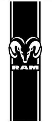 dodge ram-head modern logo combo kit