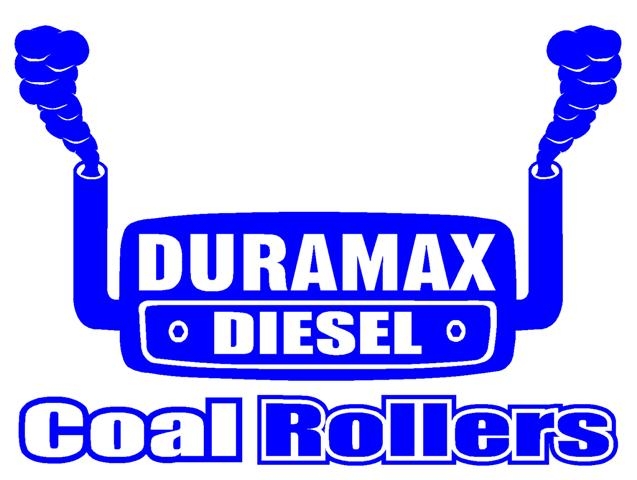Duramax Coal Rollers 1 Trucker Decal