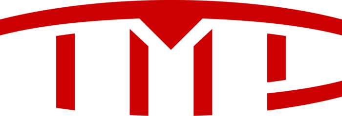 elon musk TESLA MOTOR CLUB TMC logo sticker red and white