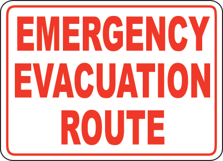 Emergency Signs and Decals 06
