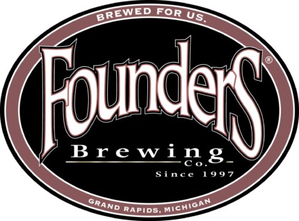 founders brewing logo sticker